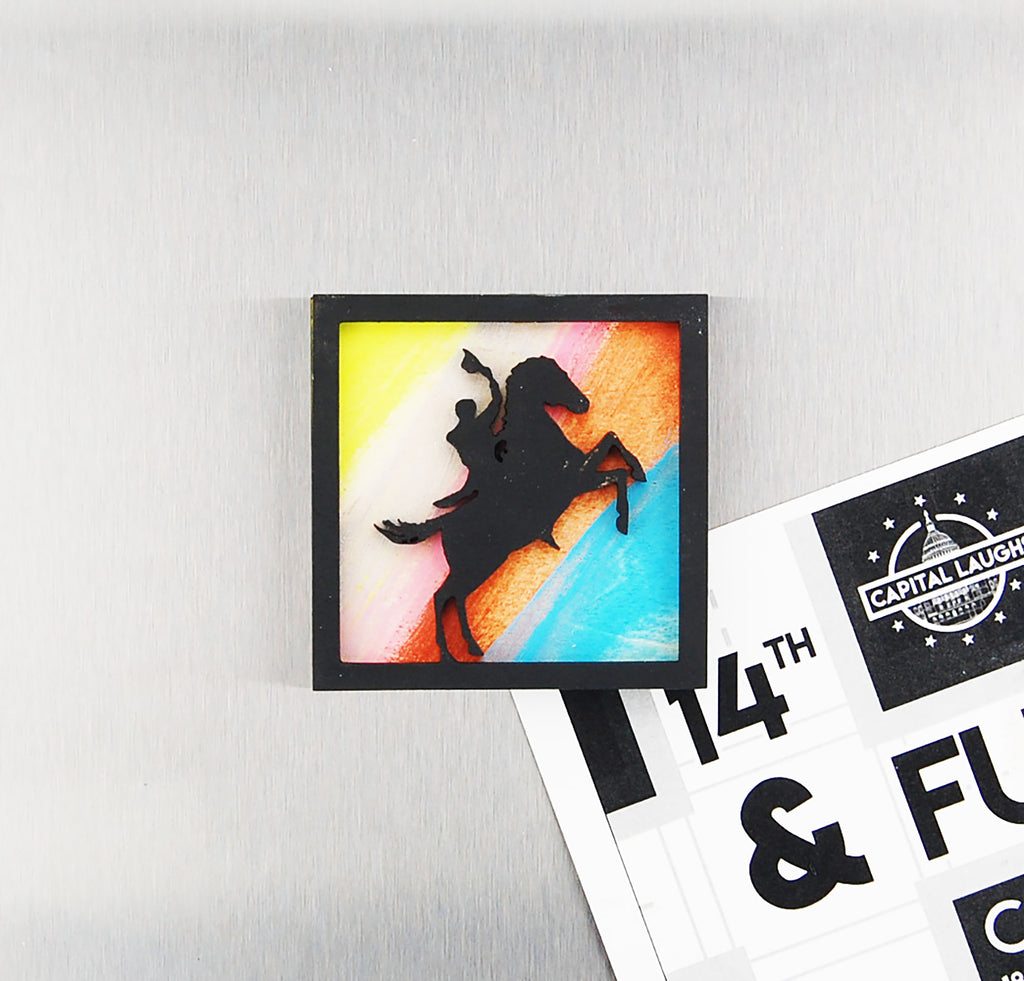 Refrigerator Magnet 4 Pack – Rodeo Theme