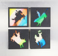 Refrigerator Magnet 4 Pack – Rodeo Theme