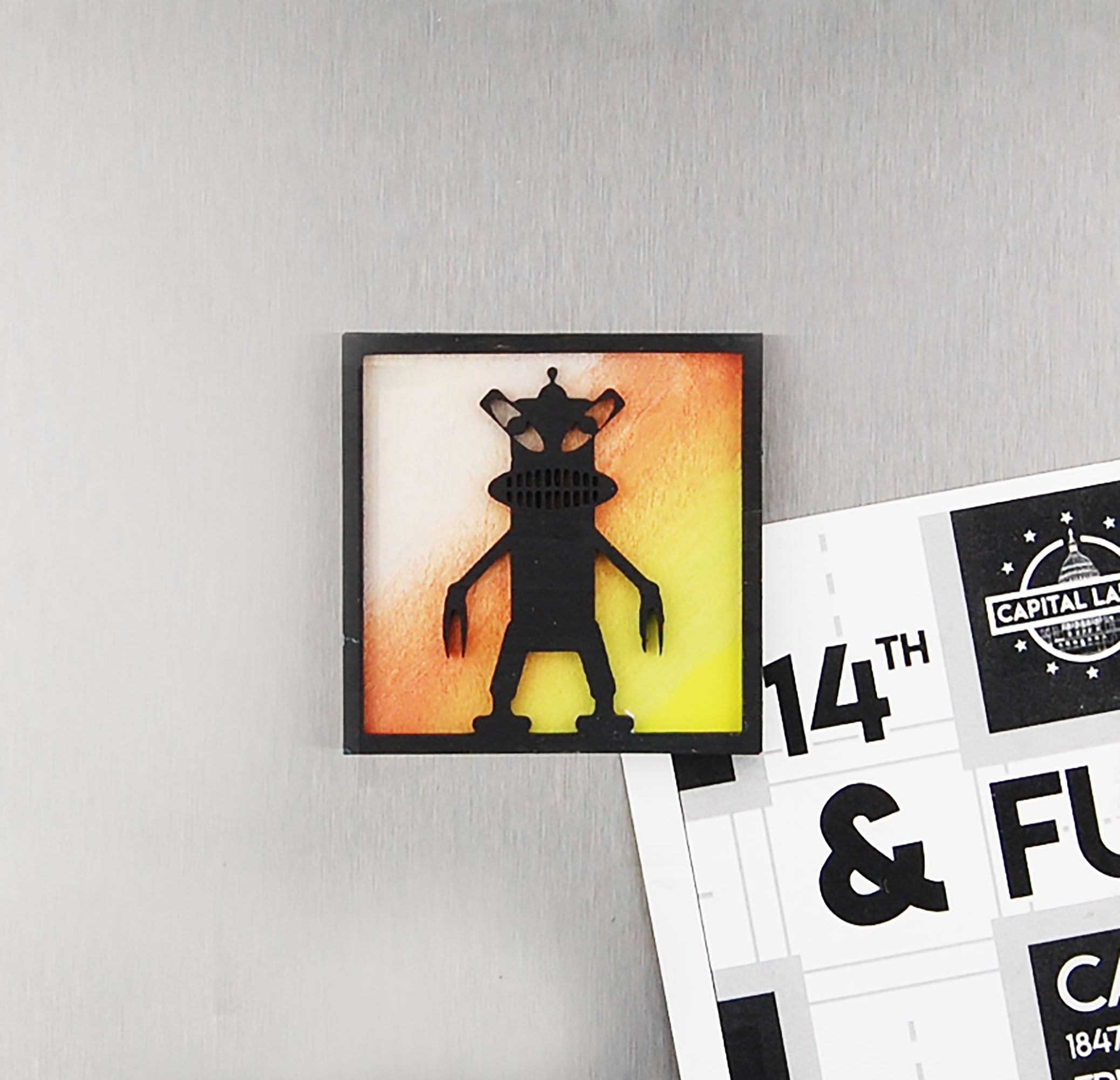 Refrigerator Magnet 4 Pack – Sci Fi Theme