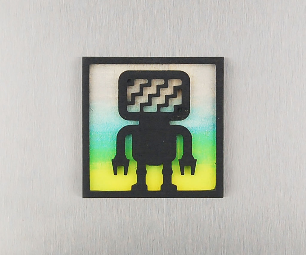 Refrigerator Magnet 4 Pack – Sci Fi Theme