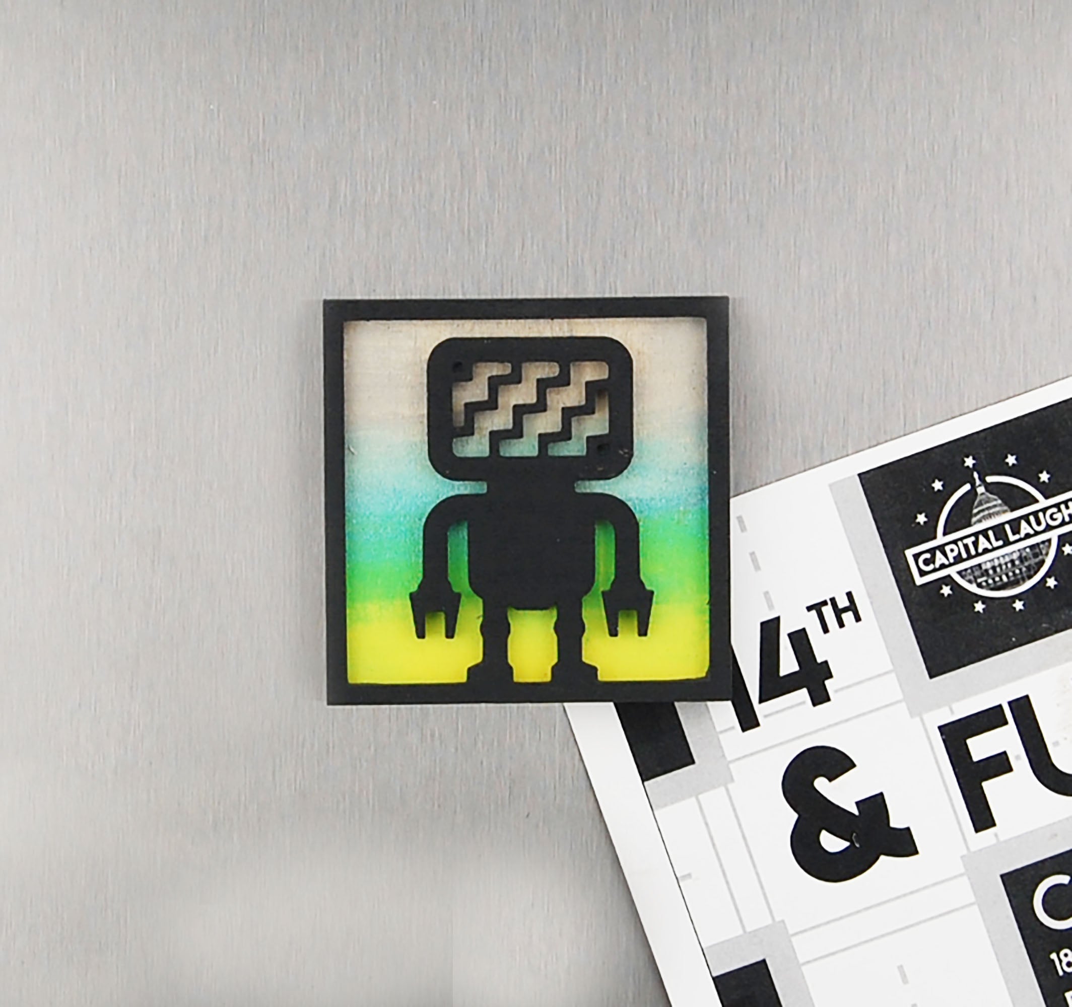 Refrigerator Magnet 4 Pack – Sci Fi Theme