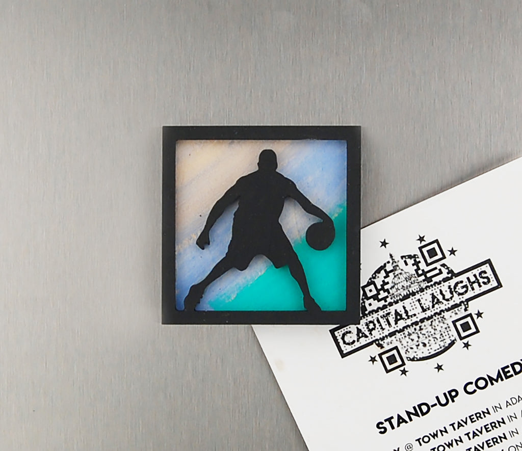 Refrigerator Magnet 4 Pack – Sport Theme
