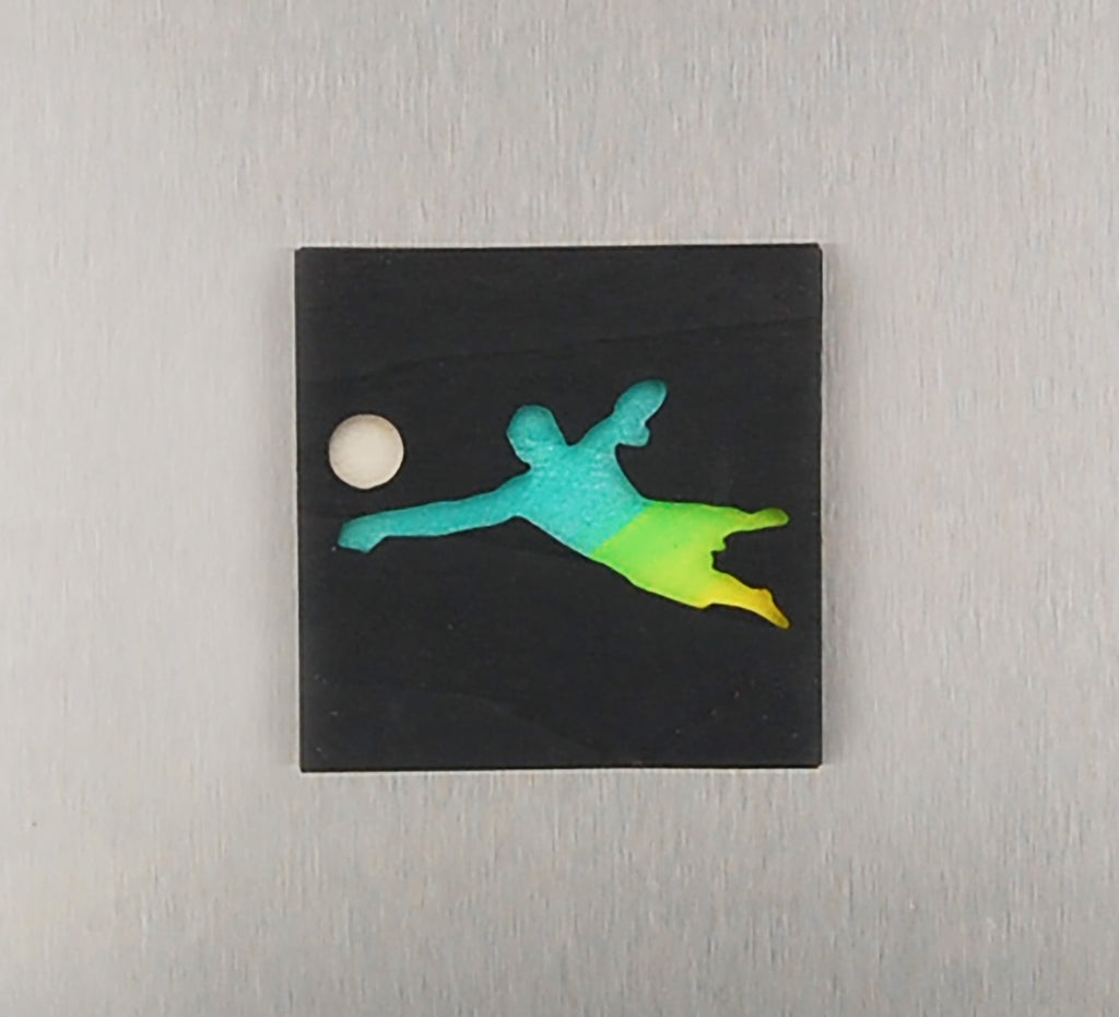 Refrigerator Magnet 4 Pack – Sport Theme