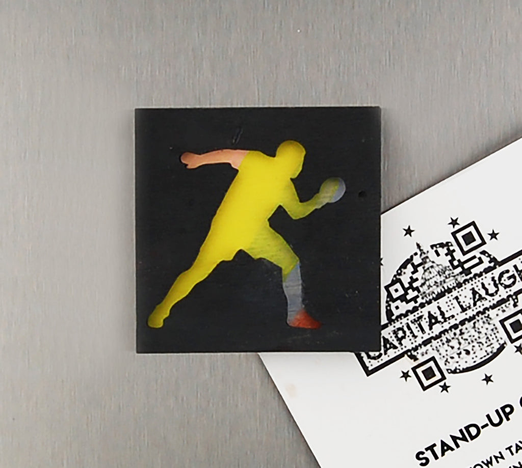 Refrigerator Magnet 4 Pack – Sport Theme