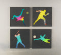 Refrigerator Magnet 4 Pack – Sport Theme