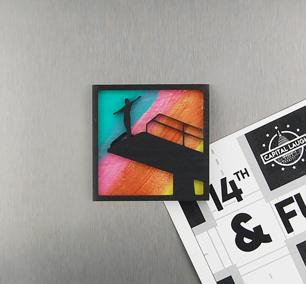 Refrigerator Magnet 4 Pack – Sport Theme