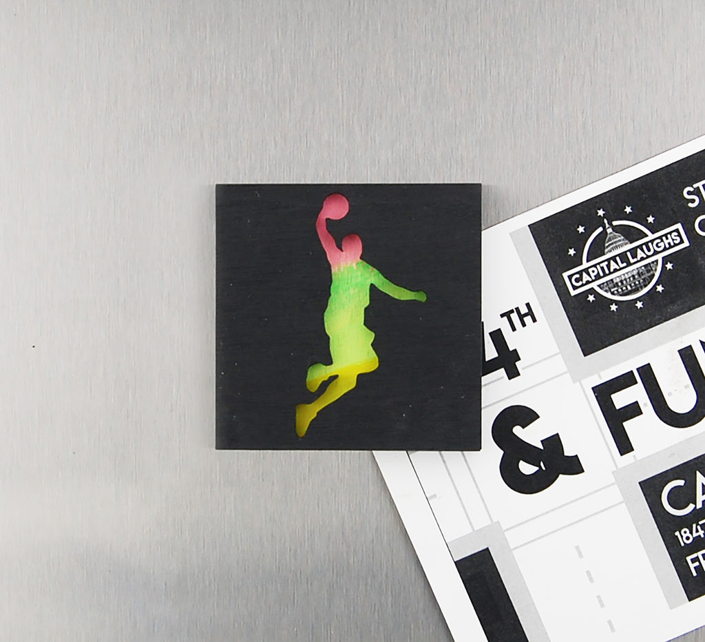 Refrigerator Magnet 4 Pack – Sport Theme