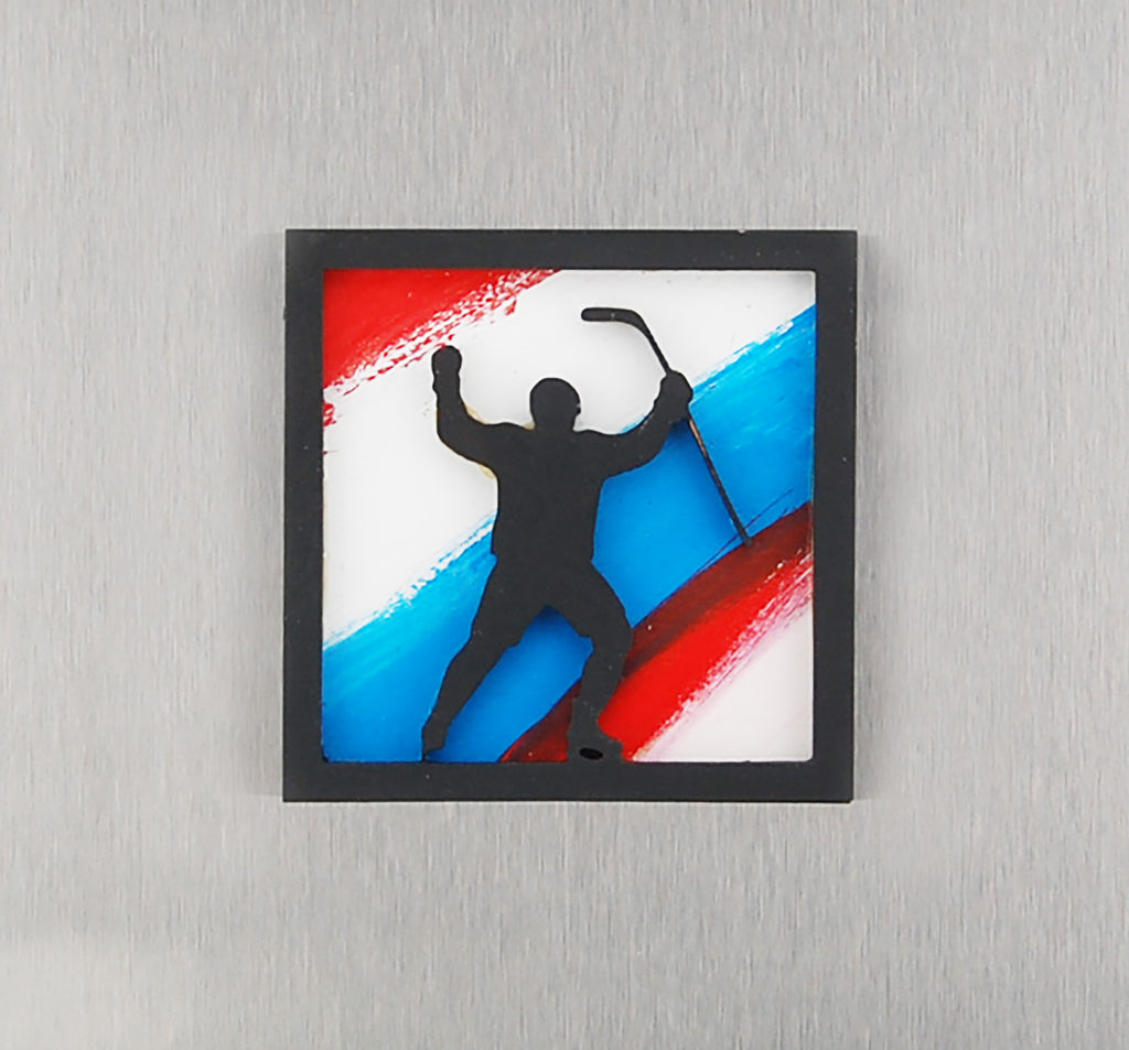 Refrigerator Magnet 4 Pack – Sport Theme
