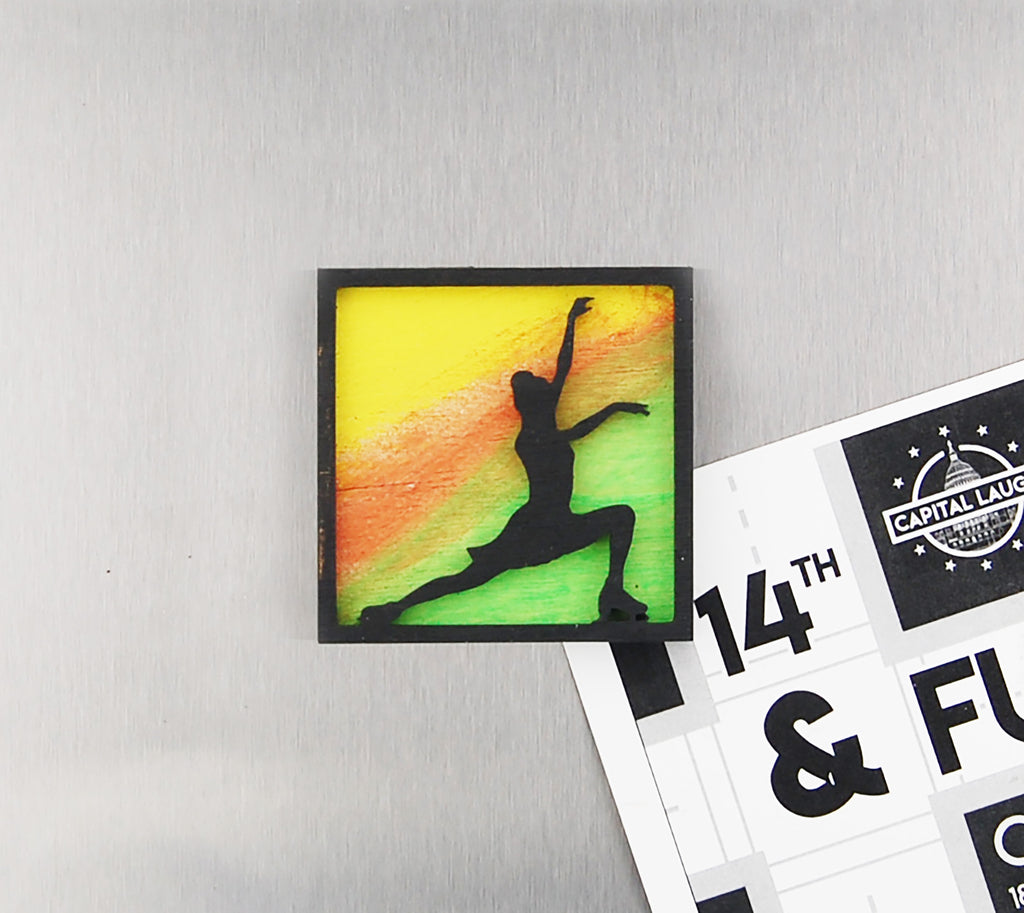 Refrigerator Magnet 4 Pack – Sport Theme