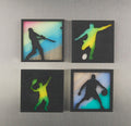 Refrigerator Magnet 4 Pack – Sport Theme