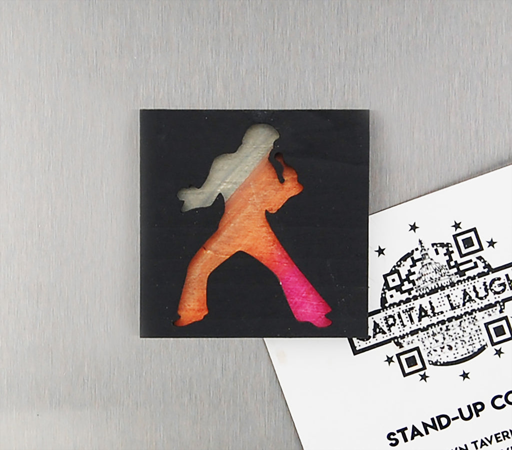 Refrigerator Magnet 4 Pack – Hollywood Star Theme