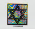 Star of David Wall Art | Handmade Laser Cut Hand Painted Judaica