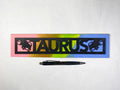 Taurus Sign | Handmade Laser Cut Hand Painted Zodiac Astrology Decor