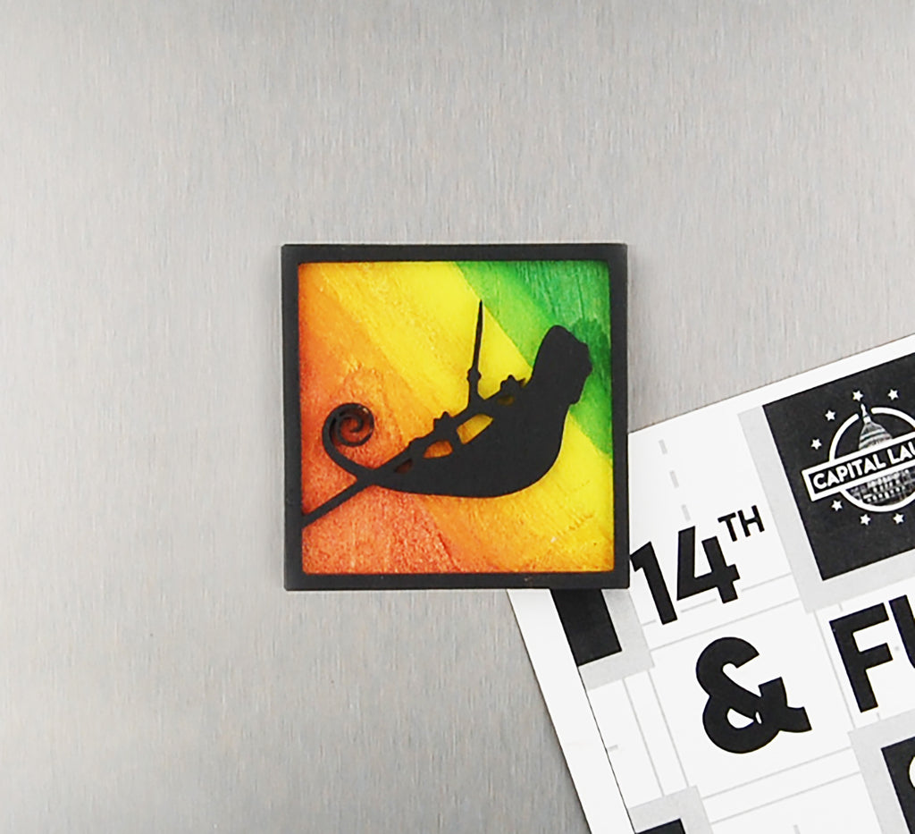 Refrigerator Magnet 4 Pack – Wildlife Theme